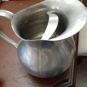 Royal Holland Pewter Pitcher With Ice Guard
